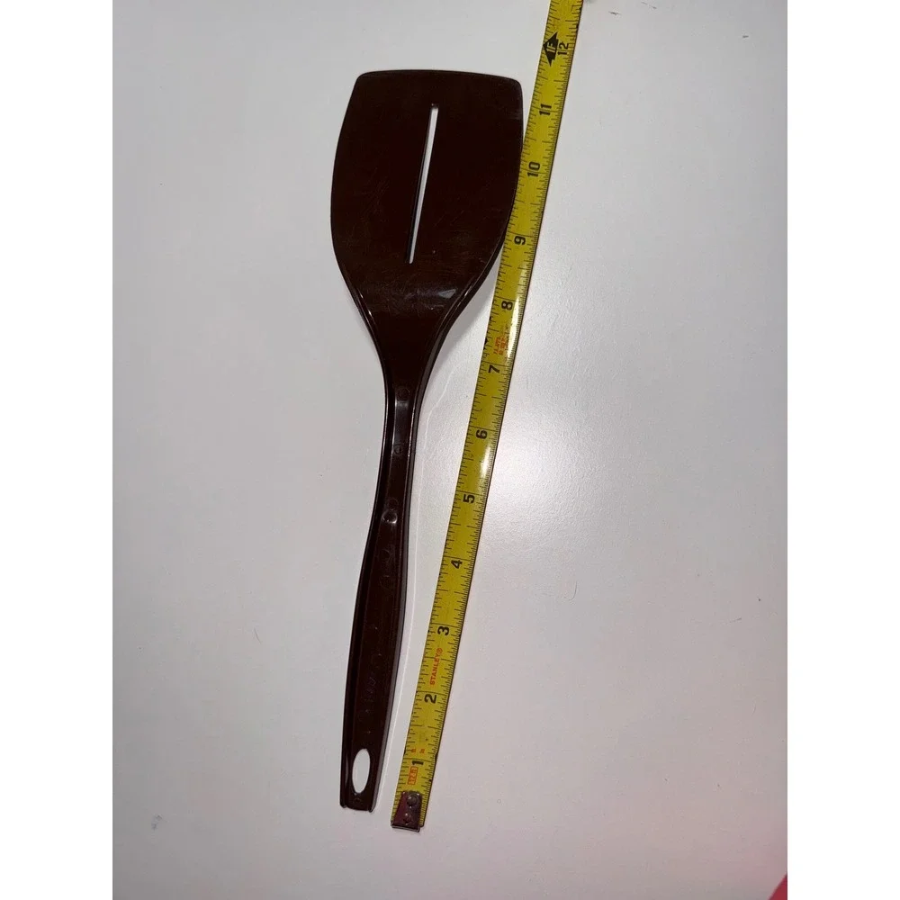 Vintage Foley Nylon Spatula Turner Brown Slotted Kitchen Utensil 1 Slot USA
